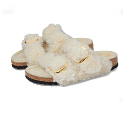 BIRKENSTOCK Arizona Big Buckle Teddy 女士拖鞋
