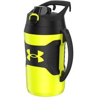 Under Armour 安德玛 运动水瓶 64盎司(约1814克) 聚丙烯材质 野营 可洗碗机 保温 防泄漏 可锁定 高能见度黄黑色 UA70020