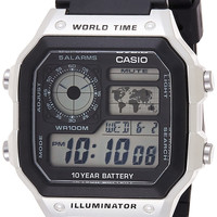 CASIO 卡西欧 潜水 手表 男士 日本石英 防震 AE-1200WH-1CVCF