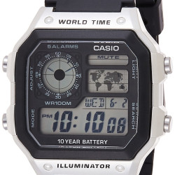 CASIO 卡西欧 潜水 手表 男士 日本石英 防震 AE-1200WH-1CVCF