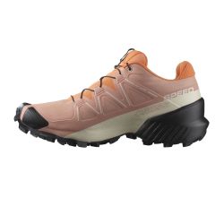 SALOMON 女性 Speedcross 越野跑鞋 Cameo BrownBlackBird of Paradise 尺码6