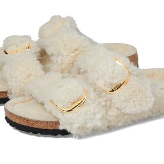 BIRKENSTOCK 勃肯 Arizona Big Buckle Teddy 女士凉鞋