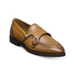 Allen Edmonds 男式 Randolph Penny 乐福鞋正装鞋, 胡桃木皮革
