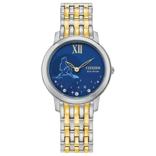 Citizen 西铁城 Eco-Drive 女士迪士尼公主爱丽儿