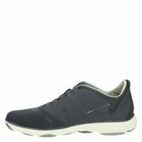 GEOX 男式 nebula 10 u52d7b0zb22c4002 时尚运动鞋 透气 Nebula 10 Navy 9 Wide