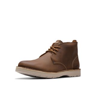 Clarks 男士 Eastridge Mid 高帮靴,蜂蜡 Le,7.5 美国, 蜜蜡 Le