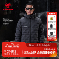 MAMMUT Sender IN 男士户外防泼水防风保暖连帽棉服 黑色 M
