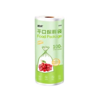 洁成 保鲜袋食品级 卷装30*20cm*100只 加厚款