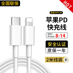 今胜 20W快充 苹果充电器套装+PD快充线  单Type-C口 线充套装 30W