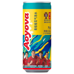 晓田 Aoyova气泡水 325ml*24瓶 0蔗糖0代糖0防腐剂无糖饮料整箱气泡水