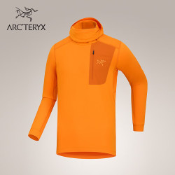 ARC'TERYX RHO LT HOODY 男子 滑雪速干长袖T恤 BLAZE/明焰橙 L