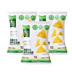 天猫超市 猫超臻选空气玉米脆办公室膨化休闲零食饱腹小吃美食露营野餐