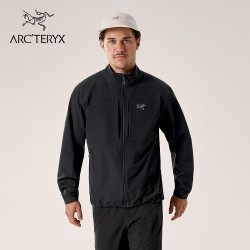 ARC'TERYX GAMMA JACKET 防风 男子 软壳夹克 BLACK/黑色 L