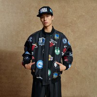 杰克琼斯 男士加绒棉服 刺绣印花 冬季外套