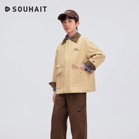水孩儿 秋季新品透气翻领外套