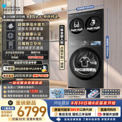小天鹅 三桶全自动钛色 内衣洗 TG10EK60(4+10KG)