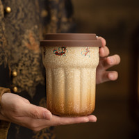 何时宜 简悦咖啡杯 330ml 陶瓷马克杯