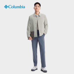 Columbia 冲锋衣男子25秋冬新款运动户外防水2L翻领外套夹克YM3500 灰色/216 S /170