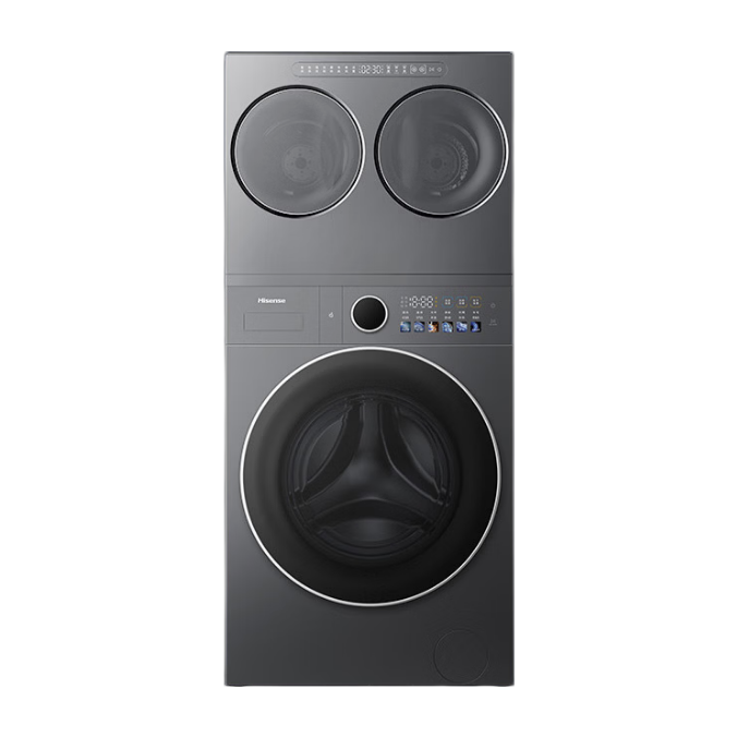 Hisense 海信 大薄荷E3S系列 WH120E3S-2+WV20G-H 三分区热泵洗烘一体机 14kg