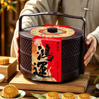 稻香村 广式多口味月饼礼盒