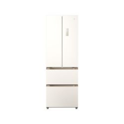 小米 国补，：米家 BCD-400WFSMPI 超薄平嵌法式多门冰箱 400L 杏色