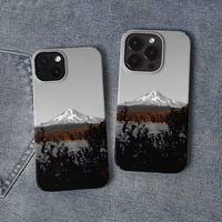 C 【防摔护机 简约高级】iPhone6-17系列 冬天雪山苹果手机壳