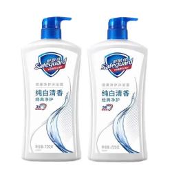 舒肤佳 健康净护沐浴露 纯白清香720gX2瓶