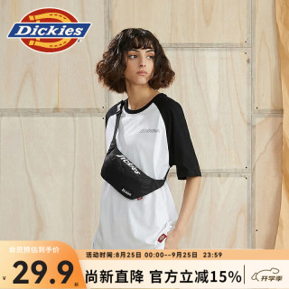 Dickies DK010553 休闲腰包 黑色 单肩包