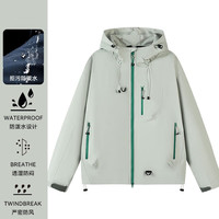JEEP SPIRIT 吉普 户外登山服冲锋外套 防风防水情侣款宽松外套