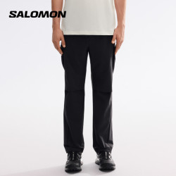 萨洛蒙 男款 户外运动日常透气工装休闲长裤 AMPHI LIGHT CARGO PANTS 黑色C24083 M 170/74A