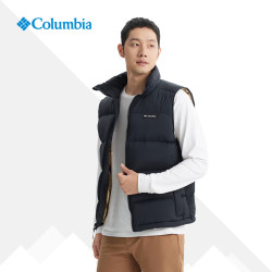 Columbia 羽绒马甲男秋冬新品户外休闲保暖700蓬鹅绒背心WE4939 010 M