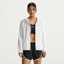 NIKE 女子外套夏季皮肤衣轻薄速干透气连帽梭织夹克IH7974-663