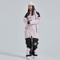 DOOK SNOW 新款连体滑雪服大码男女同款户外单板双板防水保暖滑雪衣裤套装