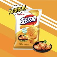 好丽友 好友趣 薯片 加勒比烤翅味70g 开学必备