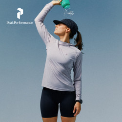 PeakPerformance PEAK PERFORMANCE壁克峰户外运动女子休闲舒适防晒T恤 烟紫灰 M