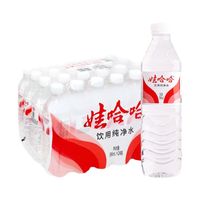 娃哈哈 纯净水596ml*24瓶 塑膜装