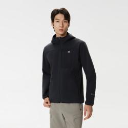 KOLON SPORT 软壳衣男士抓绒连帽夹克