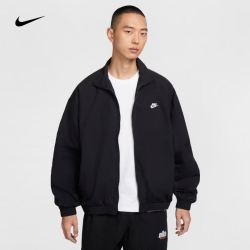 NIKE 2026年男子AS M NK CLUB WVN TRK JKT OS夹克 HQ6110-010 L