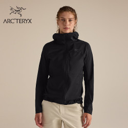 ARC'TERYX SQUAMISH HOODY 女子 风壳®夹克 Black/黑色 S