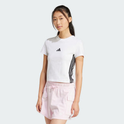 adidas 女子 运动型格系列 W 3S SJ BABY T 短袖 JE1239 白色 M