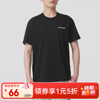 斯凯奇 男装女装运动服夏季款耐穿不易皱休闲运动短袖t恤 P225U117-03K8 L