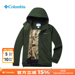 Columbia 冲锋衣男户外春秋款运动金点热能保暖夹克徒步登山防风外套XE8964 34