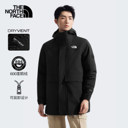 北面 冲锋衣男三合一秋冬户外休闲防水防风保暖外套81NH