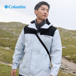 Columbia 26春夏冲锋衣男户外徒步旅行防水宽松可搭配内胆夹克外套XE0082 XE