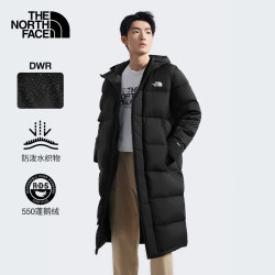 北面 羽绒服男女同款棉衣年秋冬新品户外550蓬鹅绒长款保暖外套81P7