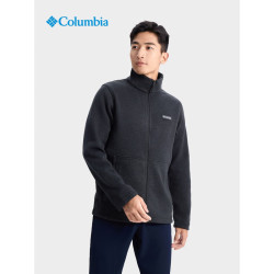 Columbia 抓绒衣男秋冬户外保暖休闲开衫立领舒适抓绒外套AE2451 010 AE245