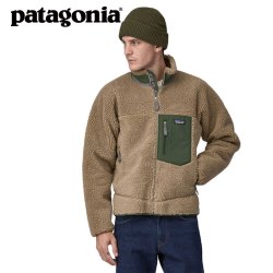 Patagonia 男士摇粒绒夹克抓绒衣立领开衫外套Classic Retro-X Jk
