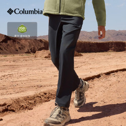 Columbia 户外男子拒水徒步运动野营登山旅行长裤AE5347 010亚太修身版型 黑色 30码 (170/70A)