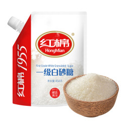 红棉 一级 白砂糖 糖水用糖 白糖 454g
