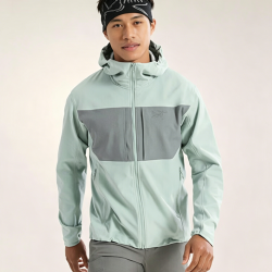 ARC'TERYX GAMMA MX HOODY 防风 男子 软壳夹克 石绿色 XL